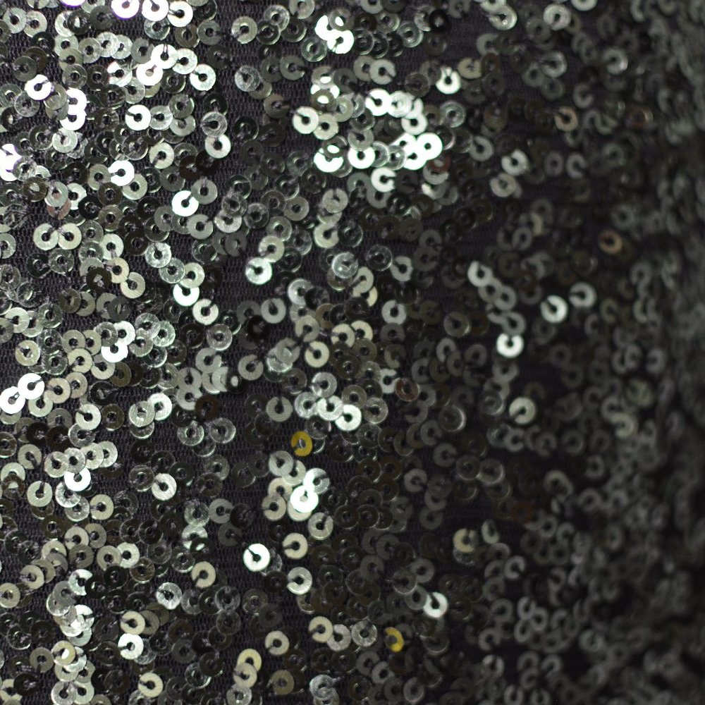 Green sequin gown